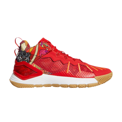 Pre-owned Adidas Originals D Rose Son Of Chi 'world Wide Hoops' In Red