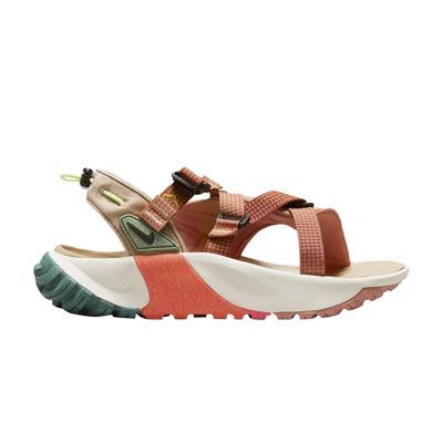 Pre-owned Nike Wmns Oneonta Sandal 'light Madder Root' In Multi-color