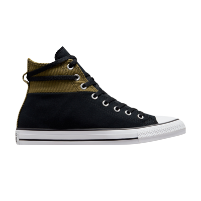 Pre-owned Converse Chuck Taylor All Star High 'crafted Patchwork - Black Cosmic Turtle'