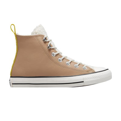 Pre-owned Converse Wmns Chuck Taylor All Star High 'nomad Khaki' In Brown