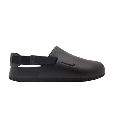 Pre-owned Nike Calm Mule 'black'