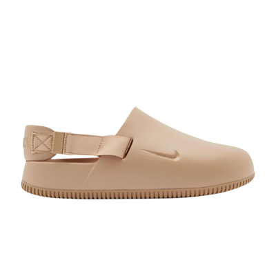 Pre-owned Nike Calm Mule 'hemp' In Tan