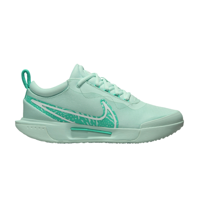 Pre-owned Nike Wmns Court Zoom Pro Hc 'jade Ice' In Teal