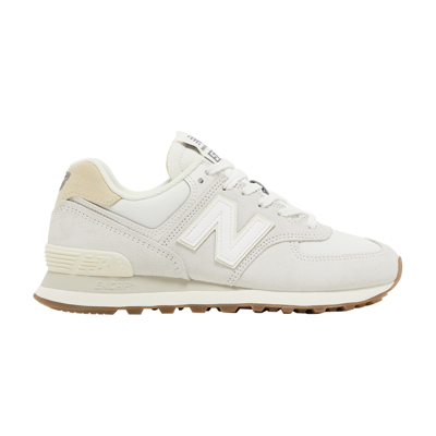 Pre-owned New Balance Wmns 574 'reflection Angora' In White