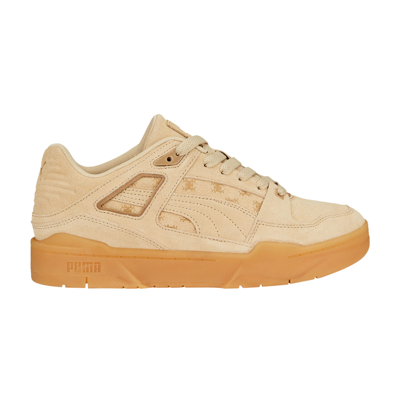 Pre-owned Puma Slipstream T7 'light Sand Monogram' In Brown