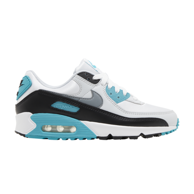 Pre-owned Nike Wmns Air Max 90 'white Teal Nebula'