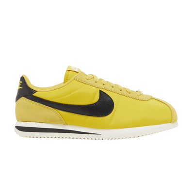 Pre-owned Nike Wmns Cortez 'vivid Sulfur' In Yellow