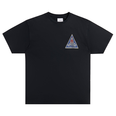 Pre-owned Rhude Cadeux Sundry Tee 'vintage Black'