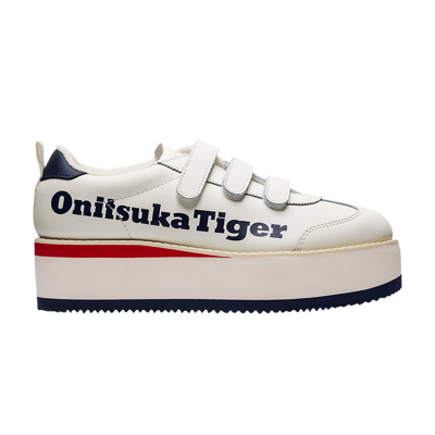 Pre-owned Onitsuka Tiger Wmns Mexico Delegation Chunk 'cream Peacoat'