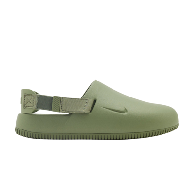 Pre-owned Nike Calm Mule 'oil Green'