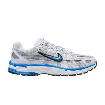 Pre-owned Nike Wmns P-6000 'white Photo Blue'