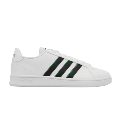 Pre-owned Adidas Originals Grand Court Base 'white Carbon Green'