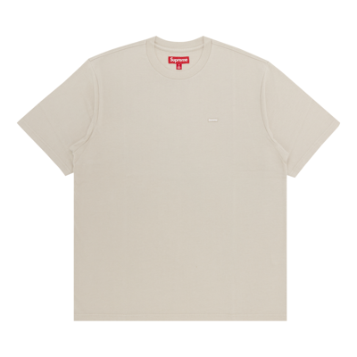 Pre-owned Supreme Small Box Tee 'stone' In Tan