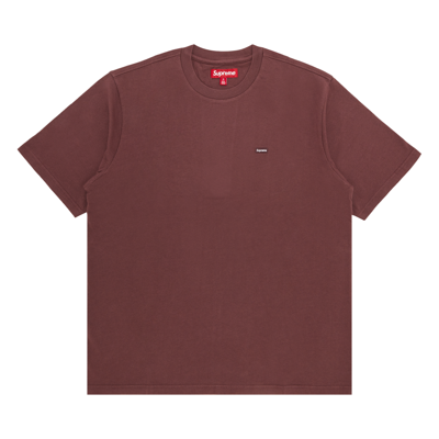 Pre-owned Supreme Small Box Tee 'washed Plum' In Purple