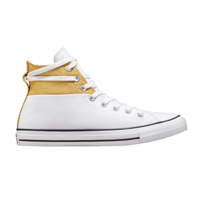 Pre-owned Converse Chuck Taylor All Star High 'crafted Patchwork - White Open Sesame'