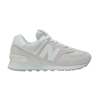Pre-owned New Balance Wmns 574 Wide 'easter Fashion Pack - White'