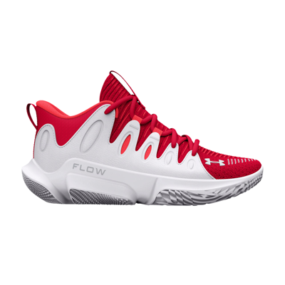 Pre-owned Under Armour Wmns Flow Breakthru 4 'red White'
