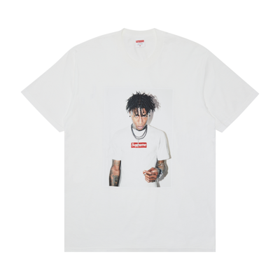 Pre-owned Supreme Nba Youngboy Tee 'white'