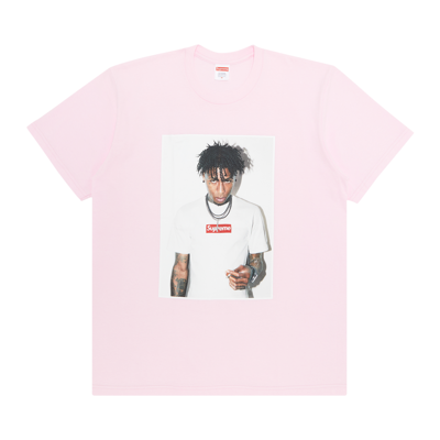 Pre-owned Supreme Nba Youngboy Tee 'light Pink'