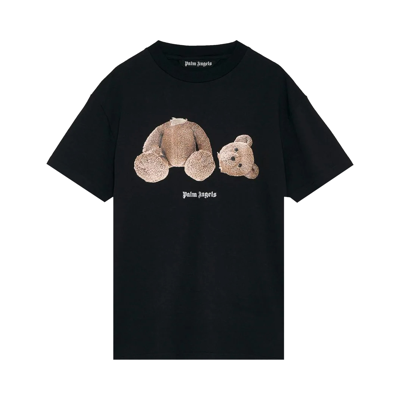 Pre-owned Palm Angels Bear Classic Tee 'black/brown'