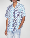 KSUBI MEN'S ULTRA LEOPARD CAMP SHIRT