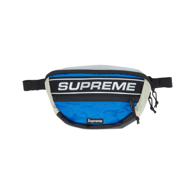 Pre-owned Supreme Waist Bag 'blue'