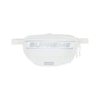 Pre-owned Supreme Waist Bag 'white'