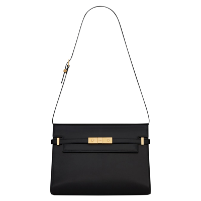 Pre-owned Saint Laurent Manhattan Shoulder Bag 'black'