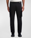 KARL LAGERFELD MEN'S BELTED STRETCH CARGO JOGGERS