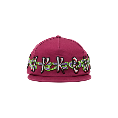 Pre-owned Supreme Aoi Spellout 5-panel 'rose' In Pink