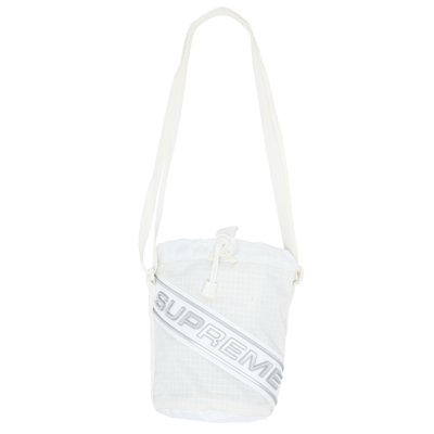 Pre-owned Supreme Small Cinch Pouch 'white'