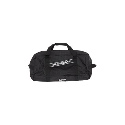 Pre-owned Supreme Duffle Bag 'black'