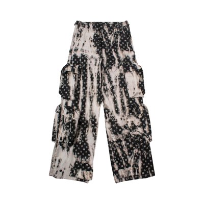 Pre-owned Amiri Bleached Ma Paisley Utility Pant 'black'