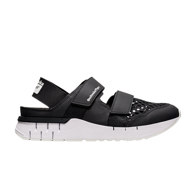 Pre-owned Onitsuka Tiger Rebilac Sandal 'black White'