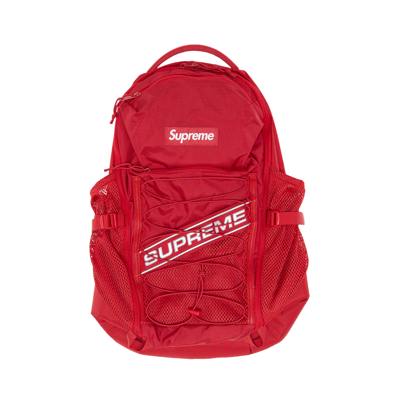 Pre-owned Supreme Backpack 'red'