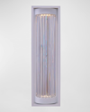 ALLEGRI CRYSTAL BY KALCO LIGHTING CILINDRO LED OUTDOOR SCONCE, 36"