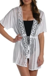 La Blanca Coastal Cover-up Wrap In White