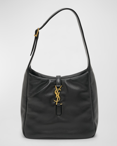 SAINT LAURENT LE 5 A 7 SMALL YSL PADDED LEATHER SHOULDER BAG