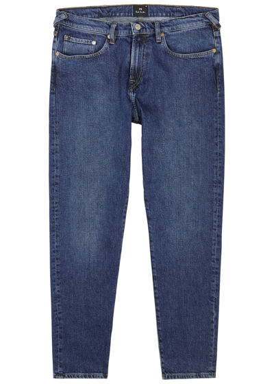 Ps By Paul Smith Tapered-leg Jeans In Blue