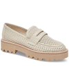 Dolce Vita Malila Platform Penny Loafer In Ivory