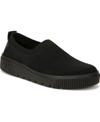 Ryka Vista Slip On Womens Knit Slip-on Sneakers In Black Knit Fabric