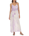 RAVIYA WOMEN'S TIE-DYED MAXI DRESS COVER-UP