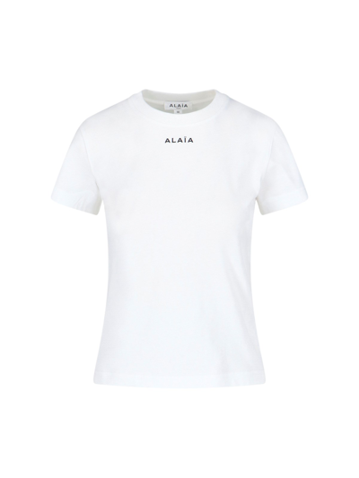 ALAÏA SLIM LOGO T-SHIRT