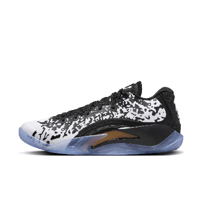 Jordan Mens  Zion 3 In Black/white/laser Orange