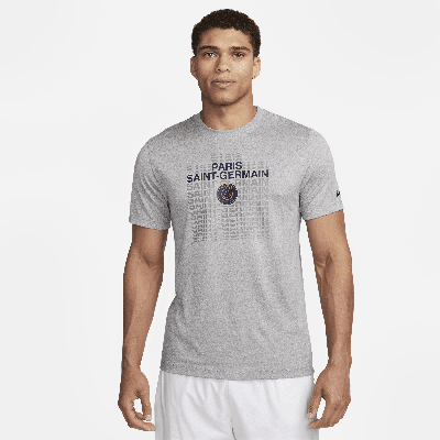 Nike Paris Saint-germain  Men's Soccer T-shirt In Grey