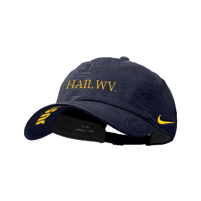 Nike West Virginia  Unisex College Cap In Blue