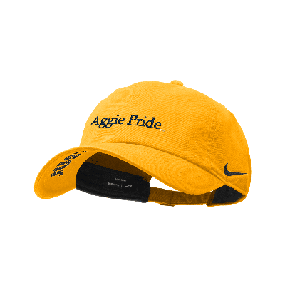 Nike North Carolina A&t  Unisex College Adjustable Cap In Brown