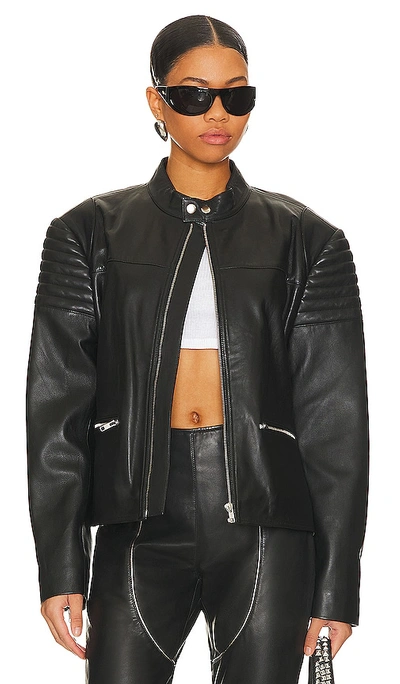 Understated Leather The Winner Jacket In Black