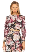 Misa Silvana Top In Flora Tropical Mix