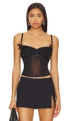 Lioness Iconic Cami In Onyx